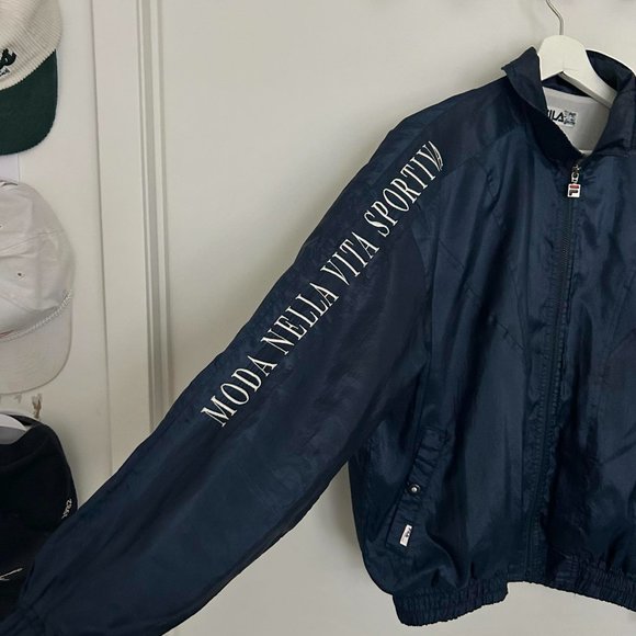 Vintage 90s Fila Italia Bomber Jacket - Picture 3 of 6